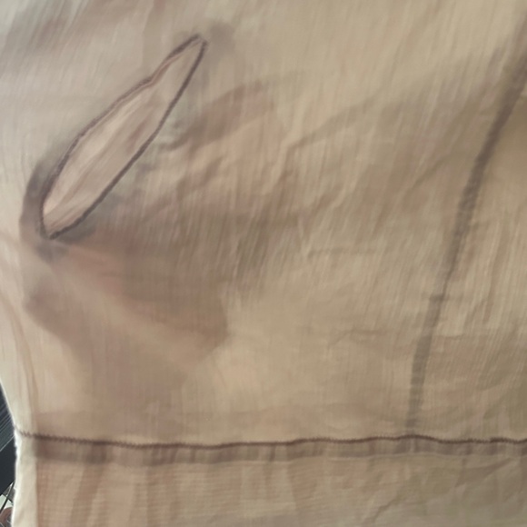 Flowy Blush Pink Long Sleeve Dress - Picture 6 of 6